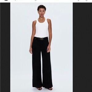 Jadyn | Low Slung Palazzo Pants - Fade to Black 24 pistola